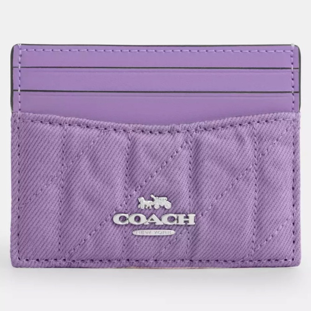 πππ COACH Slim Id Card Case πππ NWT πππ - Picture 15 of 16